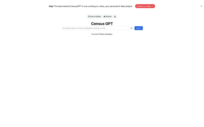 Census GPT Census GPT