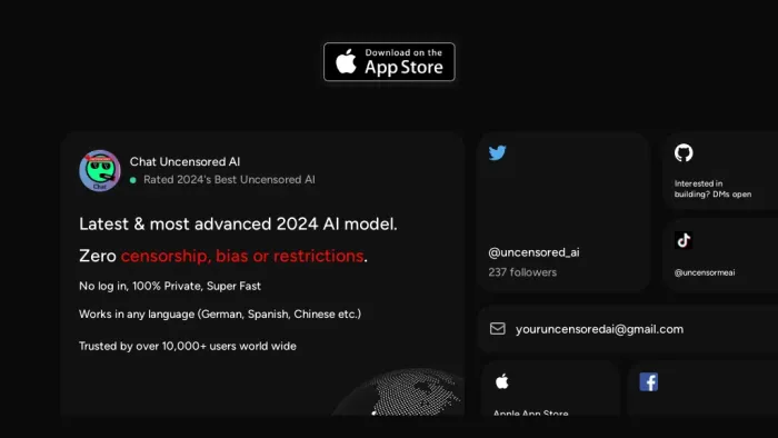 Chat Uncensored AI Chat Uncensored AI