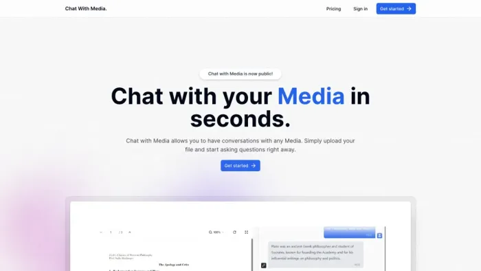Chat With Media Chat With Media