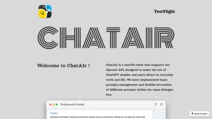 ChatAIr ChatAIr