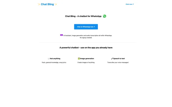 Chat Bling Chat Bling