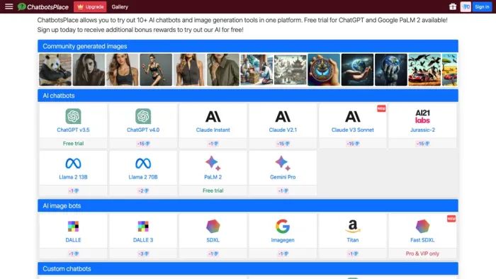 ChatbotsPlace ChatbotsPlace