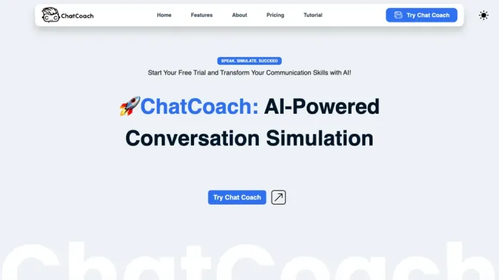 ChatCoach ChatCoach