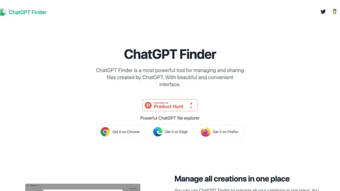 ChatGPT Finder ChatGPT Finder