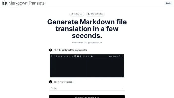 ChatGPT Markdown Translate ChatGPT Markdown Translate