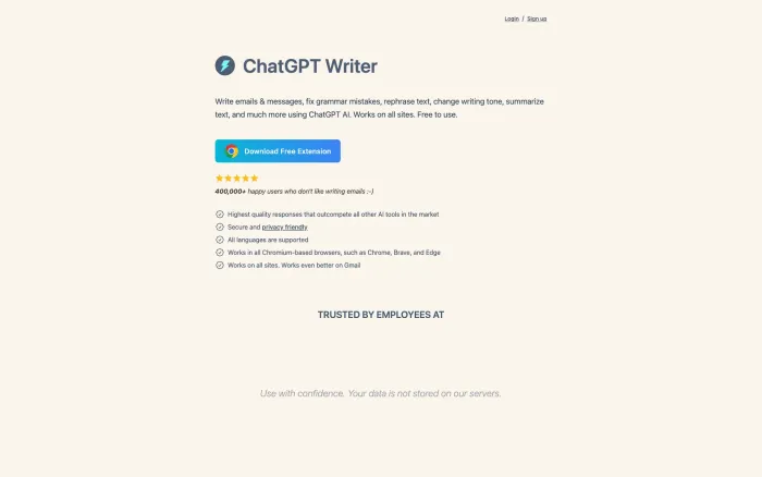 ChatGPT Writer ChatGPT Writer