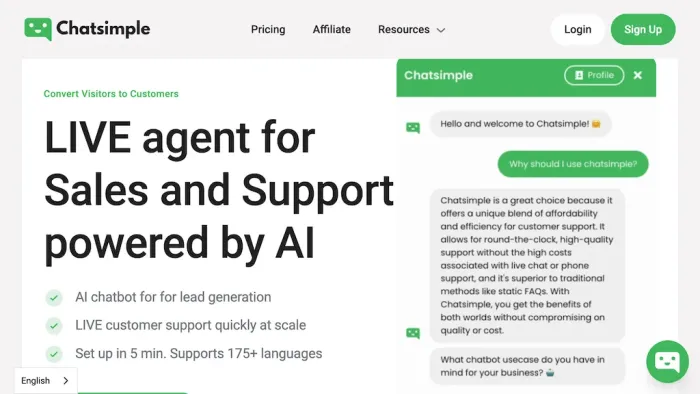 Chatsimple - AI Chatbot Chatsimple - AI Chatbot