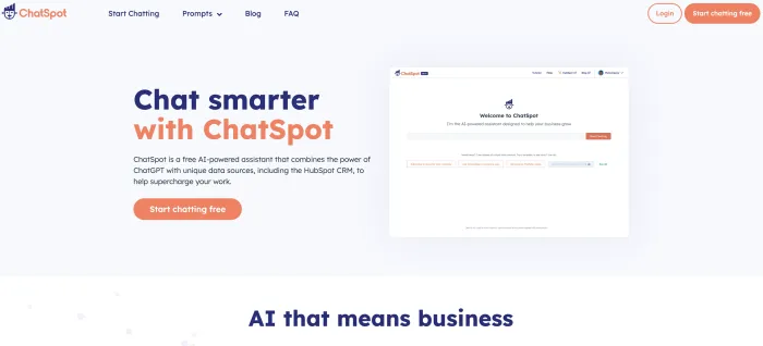 ChatSpot ChatSpot
