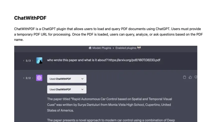 ChatWithPDF ChatWithPDF