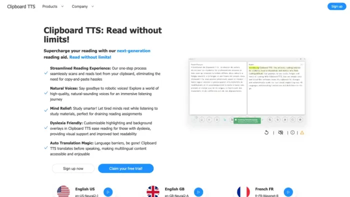 Clipboard TTS Clipboard TTS
