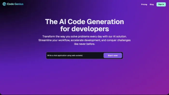 Code Genius Code Genius