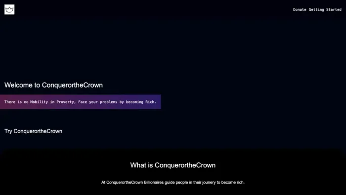 ConquerortheCrown ConquerortheCrown