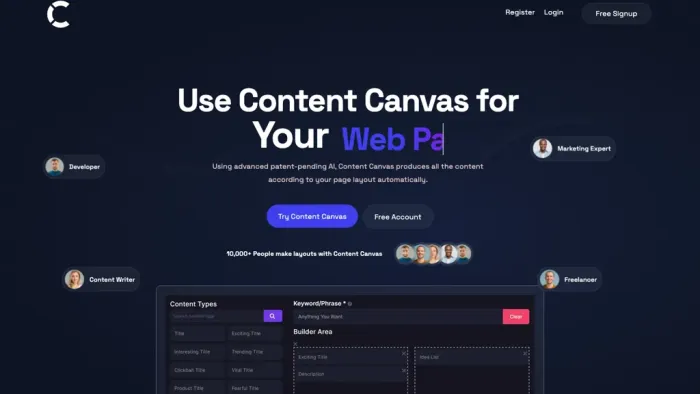 Content Canvas Content Canvas
