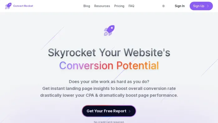 Convert Rocket Convert Rocket