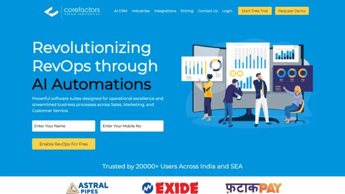 Corefactors AI CRM Corefactors AI CRM