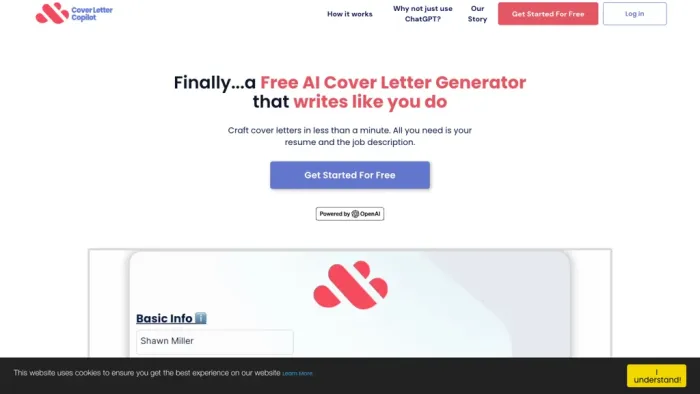 Cover Letter Copilot Cover Letter Copilot