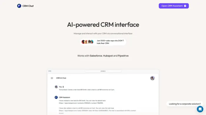 CRM Chat CRM Chat