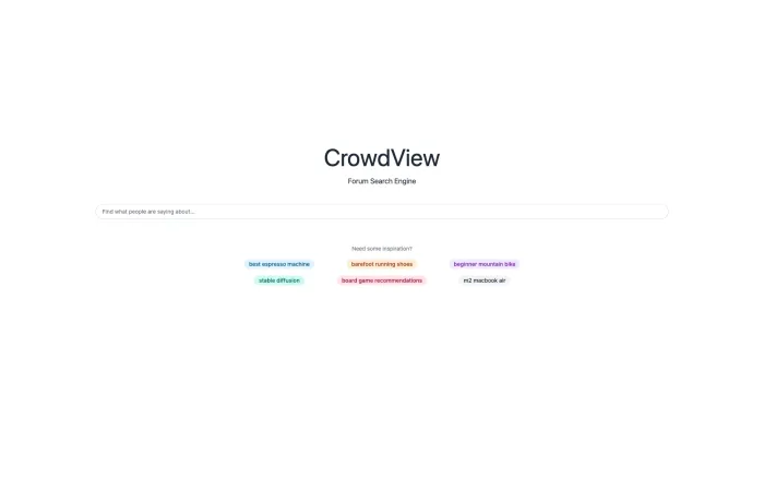 CrowdView CrowdView