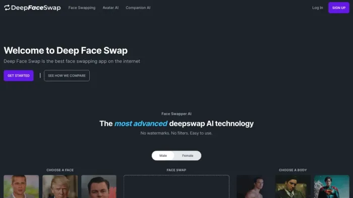 Deep Face Swap Deep Face Swap