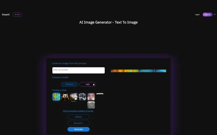 Text to Image API Text to Image API