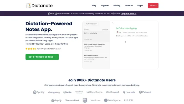 Dictanote Dictanote