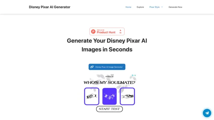 Disney Pixar Image Generator Disney Pixar Image Generator