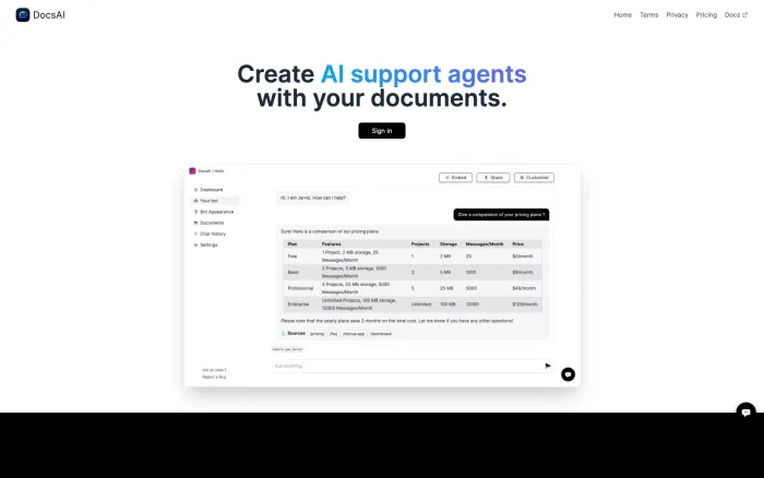 Docs AI Docs AI