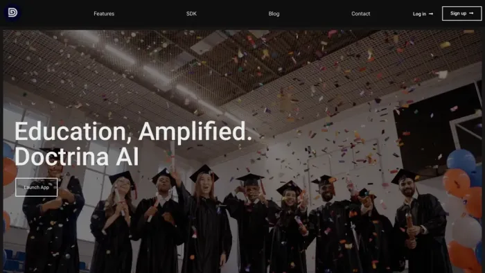 Doctrina AI Website Doctrina AI Website