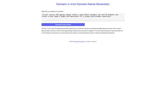 Domainotron Domainotron