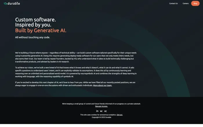 Durable AI Durable AI
