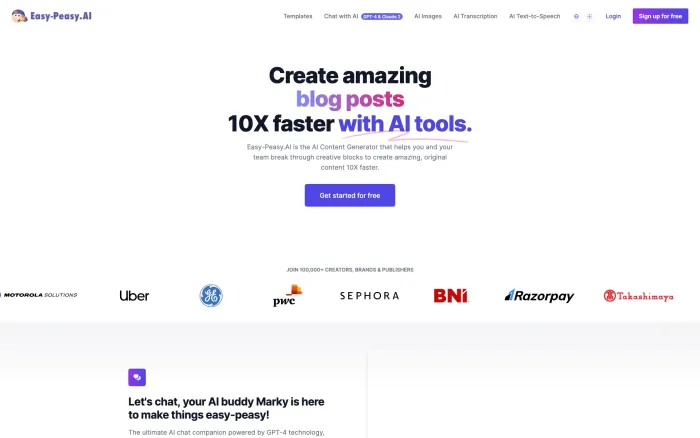 Easy-Peasy.AI Easy-Peasy.AI