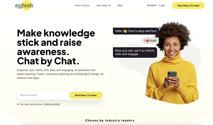 eggheads – AI-powered microlearning eggheads – AI-powered microlearning
