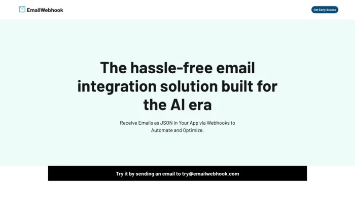 EmailWebhook EmailWebhook
