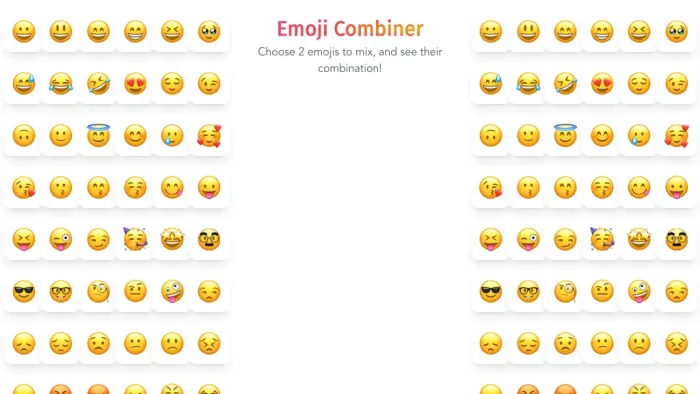 Emoji Combiner Emoji Combiner