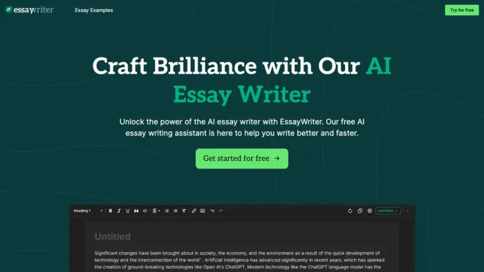 EssayWriter io EssayWriter io