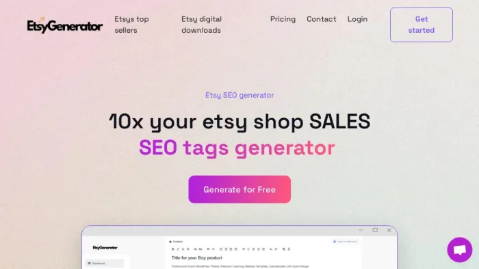 Etsy generator Etsy generator