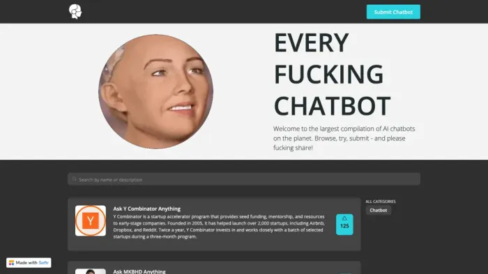 Every Chatbot Every Chatbot
