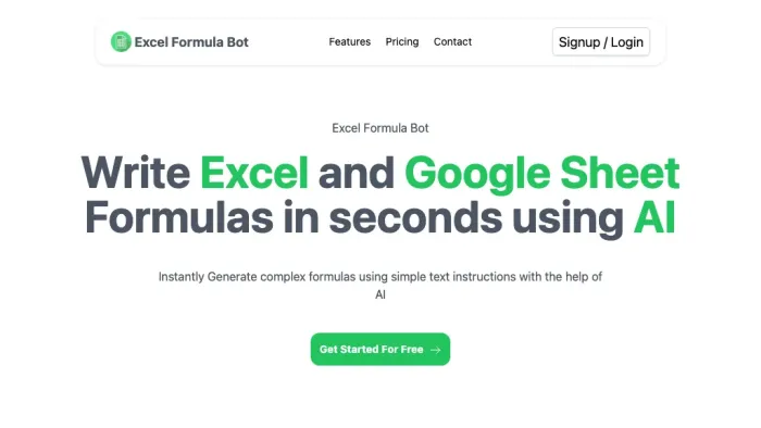 Excel Formul Bot Excel Formul Bot