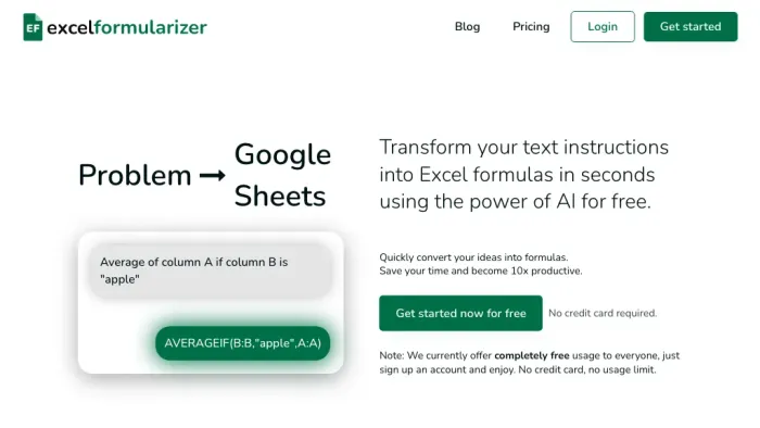 Excelformularizer Excelformularizer