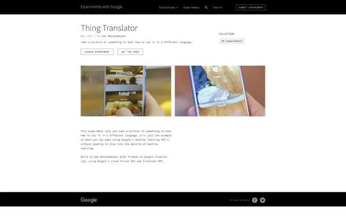 Thing Translator Thing Translator