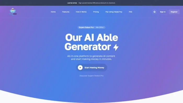 Expert robot pro Expert robot pro