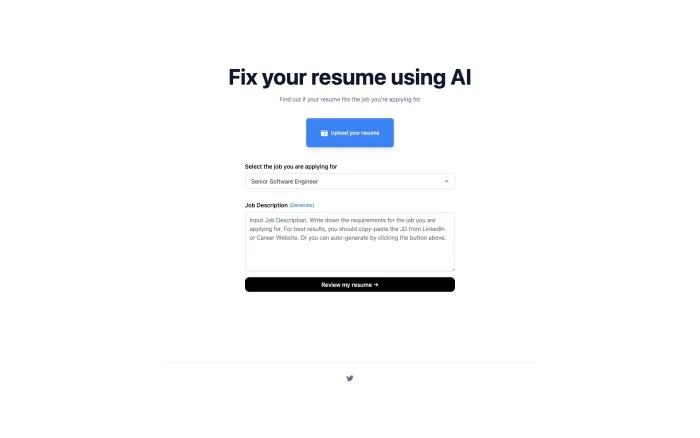 Fix My Resume Fix My Resume