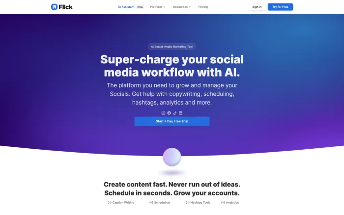 Flick – AI assistant Flick – AI assistant