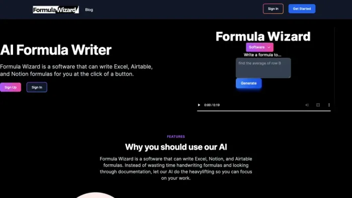 Formula Wizard Formula Wizard