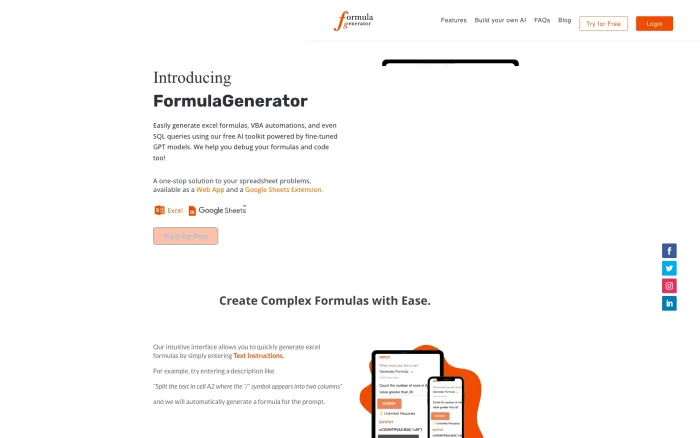 Formula Generator Formula Generator