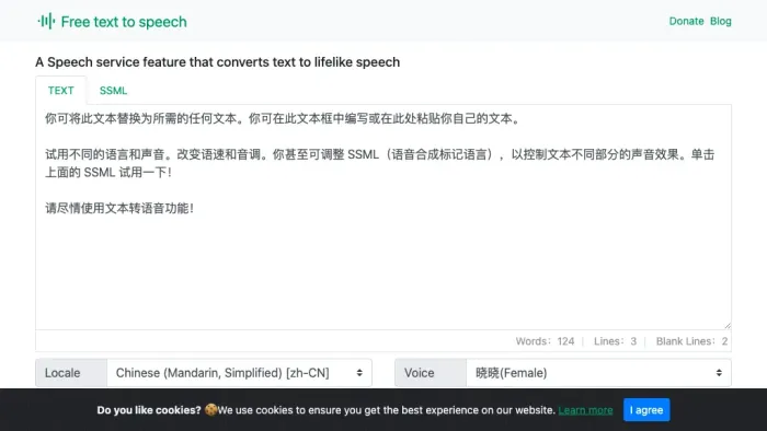 Free Text-To-Speech Free Text-To-Speech