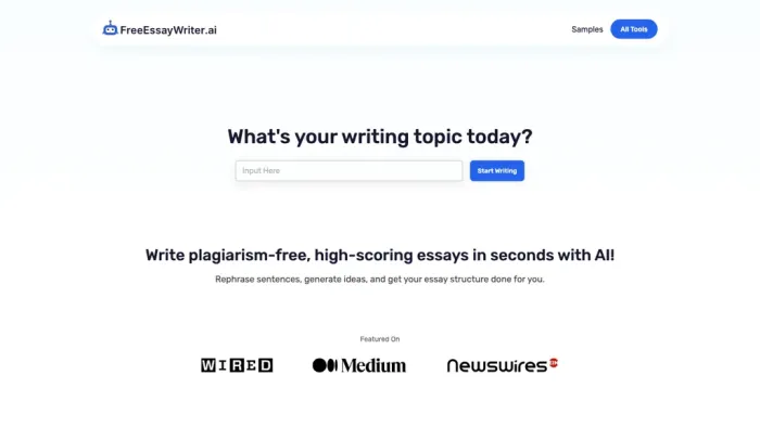 FreeEssayWriter.AI FreeEssayWriter.AI