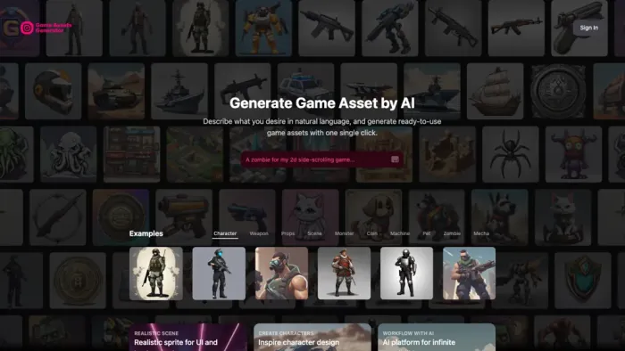 Game Assets Generator Game Assets Generator