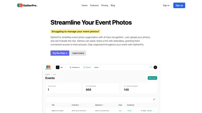 Gatherpro.events Gatherpro.events