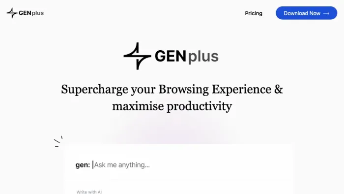 GEN plus GEN plus